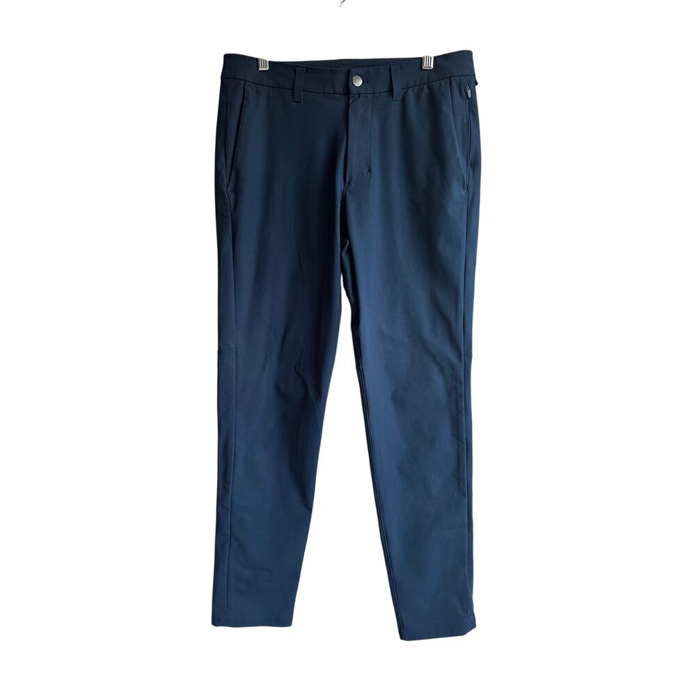 Lululemon Commission Pant Slim Warpstreme Navy Blue 32x30.5"